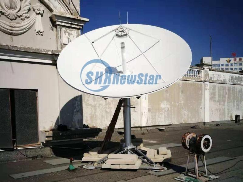 3.7m Parabolic Satellite Dish Antenna
